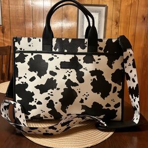 Wrangler Cow Print Tote